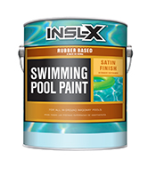 LEWISBURG PAINT STORE Rubber Based Swimming Pool Paint provides a durable low-sheen finish for use in residential and commercial concrete pools. It delivers excellent chemical and abrasion resistance and is suitable for use in fresh or salt water. Also acceptable for use in chlorinated pools. Use Rubber Based Swimming Pool Paint over previous chlorinated rubber paint or synthetic rubber-based pool paint or over bare concrete, marcite, gunite, or other masonry surfaces in good condition.

OTC-compliant, solvent-based pool paint
For residential or commercial pools
Excellent chemical and abrasion resistance
For use over existing chlorinated rubber or synthetic rubber-based pool paints
Ideal for bare concrete, marcite, gunite & other masonry
For use in fresh, salt water, or chlorinated poolsboom